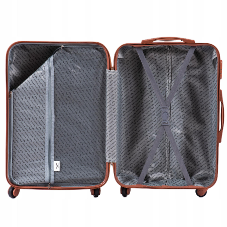 402, Duża walizka podróżna Wings L, Dirty White