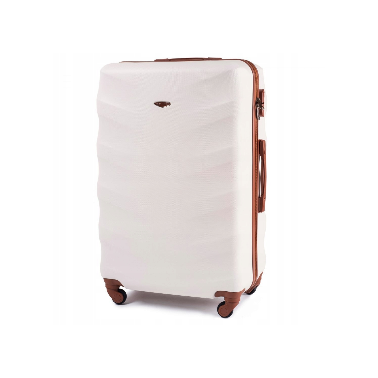 402, Duża walizka podróżna Wings L, Dirty white