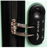 AT01, Duża walizka podróżna L, Light green