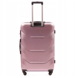 147, Duża walizka podróżna Wings L, Rose gold