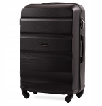 AT01, Duża walizka podróżna L, Black