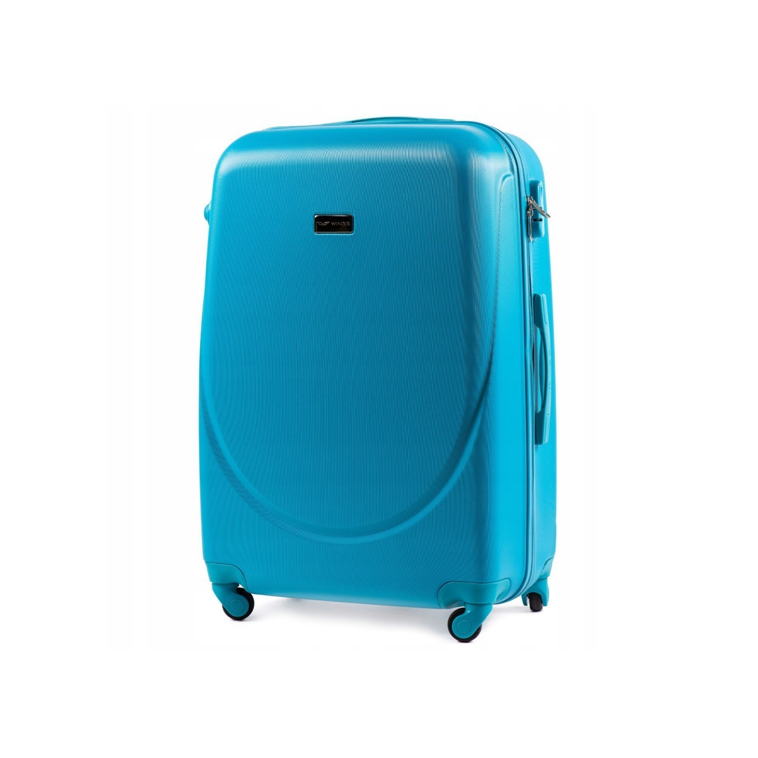 K310, Duża walizka podróżna Wings L, Cyan