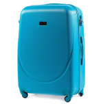 K310, Duża walizka podróżna Wings L, Cyan