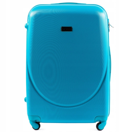 K310, Duża walizka podróżna Wings L, Cyan