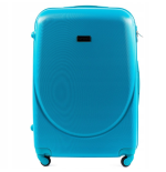K310, Duża walizka podróżna Wings L, Cyan