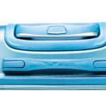 K310, Duża walizka podróżna Wings L, Cyan