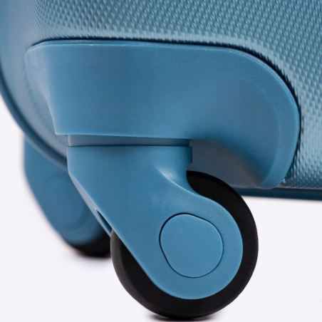 K310, Duża walizka podróżna Wings L, Cyan