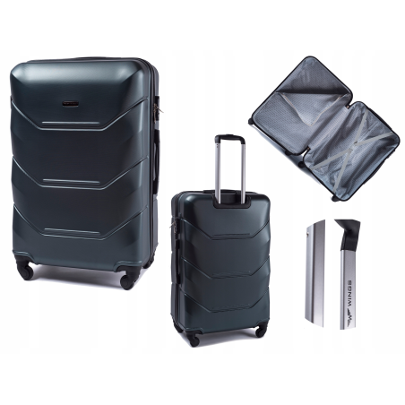 147, Duża walizka podróżna Wings L, Burgundy