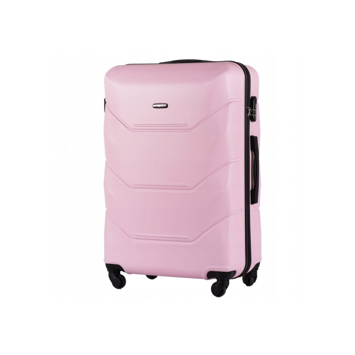 WALIZKA WINGS DUŻA 147 PEACOCK 88L LIGHT PINK
