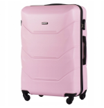 WALIZKA WINGS DUŻA 147 PEACOCK 88L LIGHT PINK