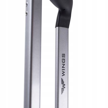 WALIZKA WINGS DUŻA 147 PEACOCK 88L LIGHT PINK