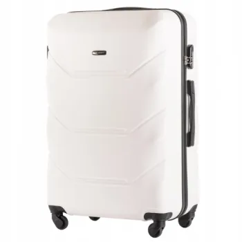 WALIZKA WINGS DUŻA 147 PEACOCK 88L MILK WHITE