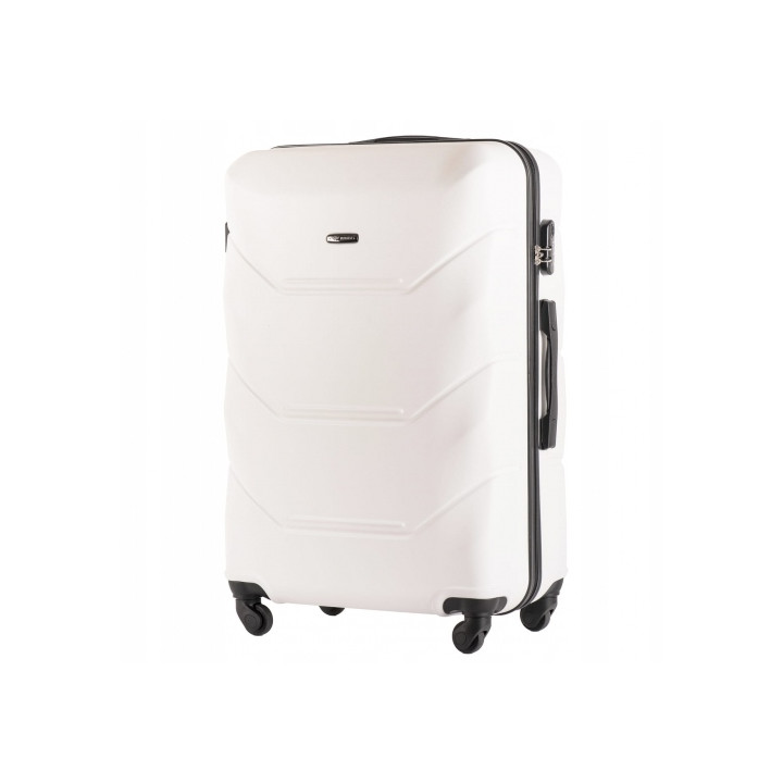 WALIZKA WINGS DUŻA 147 PEACOCK 88L MILK WHITE