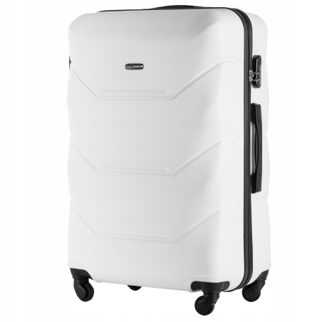 Walizka duża Wings ABS 147 L SNOW WHITE 87 l