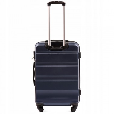 AT01, Średnia walizka podróżna Wings M, Dark Blue