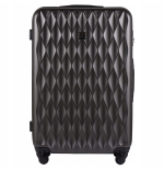 Walizka twarda duża Wings ABS TD190 L D.GREY 97 l