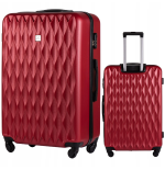 Walizka twarda duża Wings ABS WHITE EAGLE 97 l