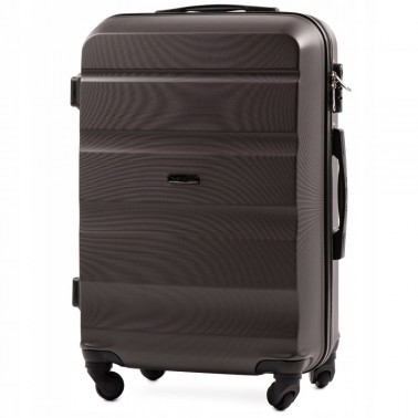 AT01, Średnia walizka podróżna Wings M, Dark grey