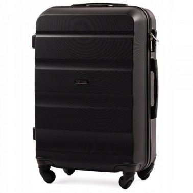 AT01, Średnia walizka podróżna Wings M, Black
