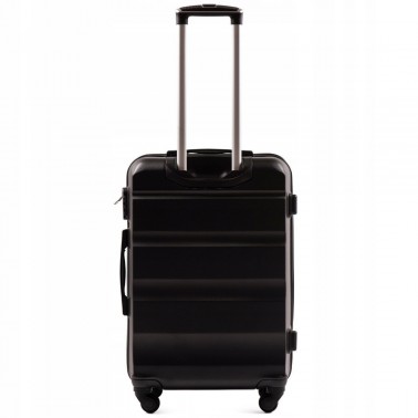 AT01, Średnia walizka podróżna Wings M, Black