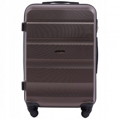 AT01, Średnia walizka podróżna Wings M, Coffee