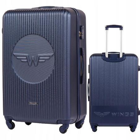 Walizka duża Wings SWL01 granatowa 97 l