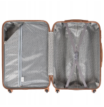 Walizka duża Wings SWL01 brązowa 97 l