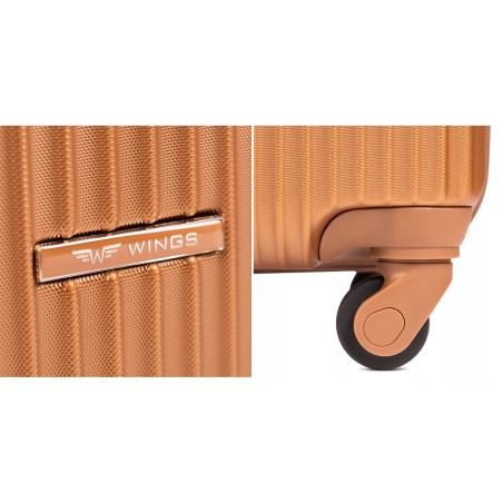 Walizka duża Wings SWL01 brązowa 97 l