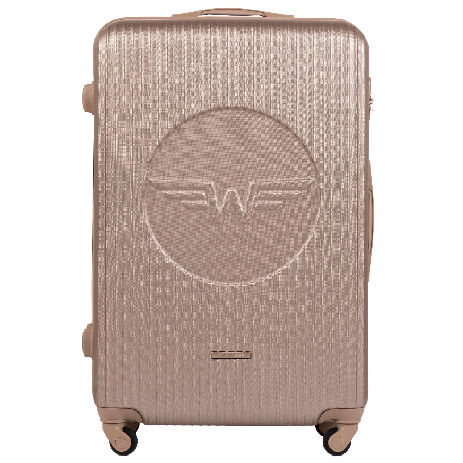 Walizka duża Wings SWL01 champagne 97 l