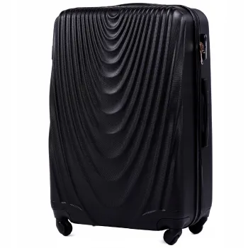 Walizka duża Wings ABS 304 L BLACK 97 l