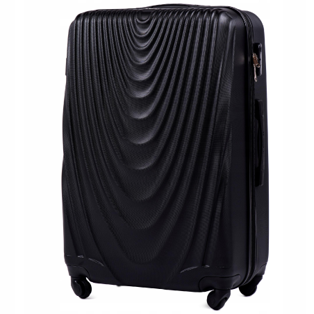 Walizka duża Wings ABS 304 L BLACK 97 l
