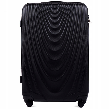 Walizka duża Wings ABS 304 L BLACK 97 l