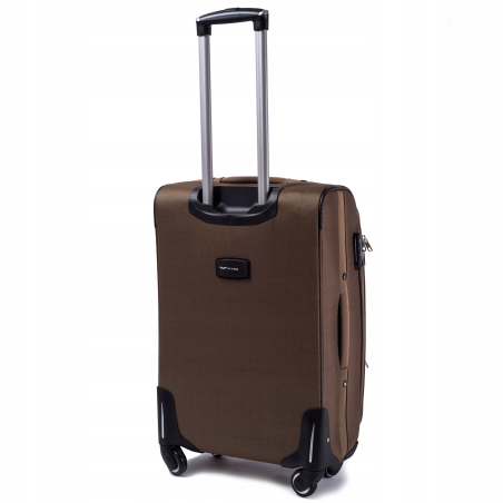 Walizka miękka duża Wings codura 1708(4) L COFFEE 97 l