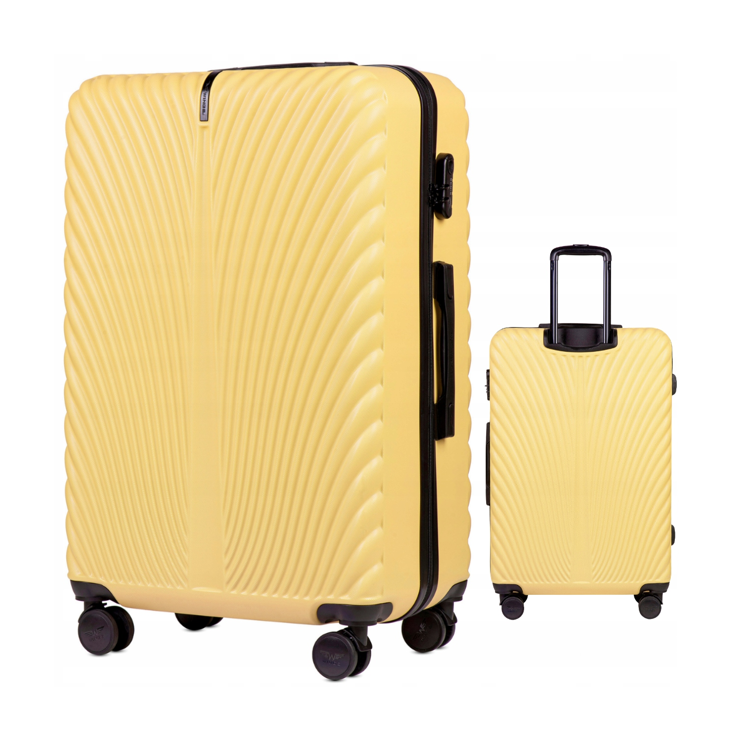 Walizka twarda duża Wings ABS SN120 97 l