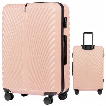 Walizka twarda duża Wings ABS SN120 97 l