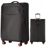 Walizka miękka duża Wings poliester TRN01 L GREY 96 l