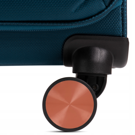 Walizka miękka duża Wings poliester TRN01 L GREY 96 l