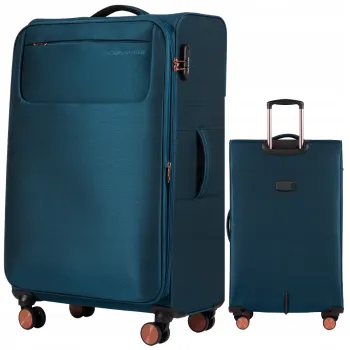 Walizka miękka duża Wings poliester TRN01 L TEAL96 l