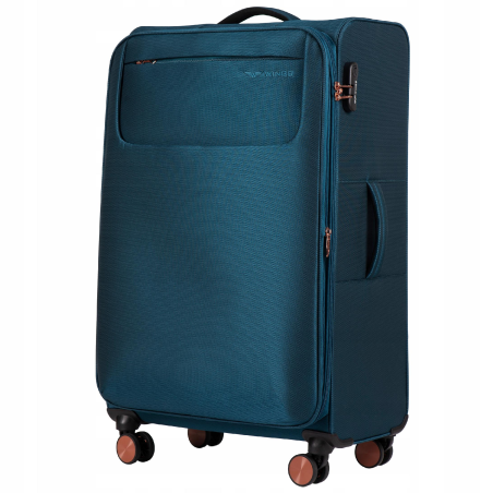 Walizka miękka duża Wings poliester TRN01 L TEAL96 l