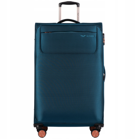 Walizka miękka duża Wings poliester TRN01 L TEAL96 l
