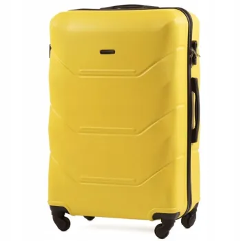 Wings Walizka twarda duża ABS 149 L YELLOW