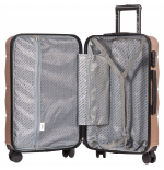 Wings Walizka twarda duża ABS 149 L YELLOW