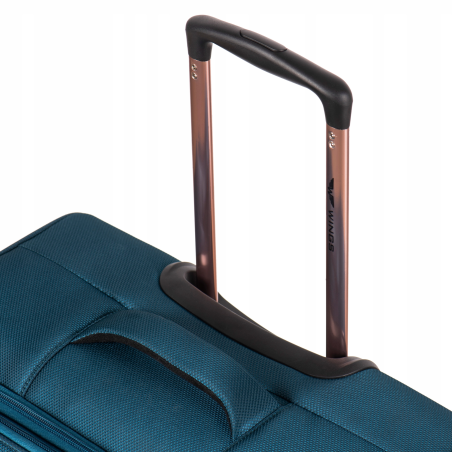 Walizka miękka duża Wings poliester TRN01 L TEAL96 l
