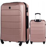 Wings Walizka twarda duża ABS GAN01-L-R.GOLD 97 l