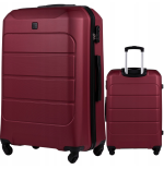 WINGS DUŻA WALIZKA RODZINNA GAN01-L-MAROON 97L