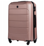 Wings Walizka twarda duża ABS GAN01-L-R.GOLD 97 l