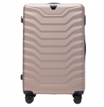 Walizka twarda duża ABS PEA01-L-CHAMPAGNE 97 l
