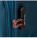 Walizka miękka duża Wings poliester TRN01 L TEAL96 l