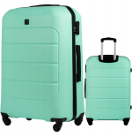 Wings Walizka twarda duża ABS GAN01-L-L.GREEN 97 l