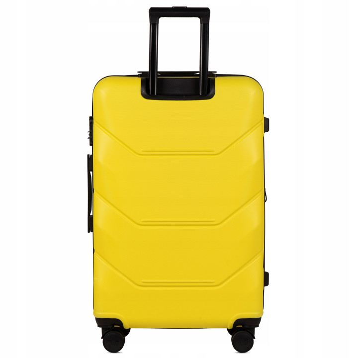 Walizka WINGS duża 148 L YELLOW 78 cm x 49 cm x 29 cm 97 l ABS
